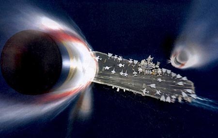 Various ways of defeating US carriers in the Asia-Pacific region have been studied by Chinese military planners for years. (Internet photo)