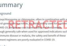 The Chloroquine Lancet Study Scandal. Who Was Behind It? Fauci’s Intent To Block it on Behalf of Big Pharma